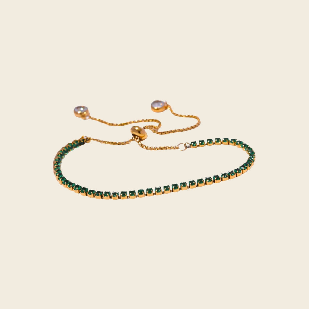 Pulsera Sencia Esmeralda