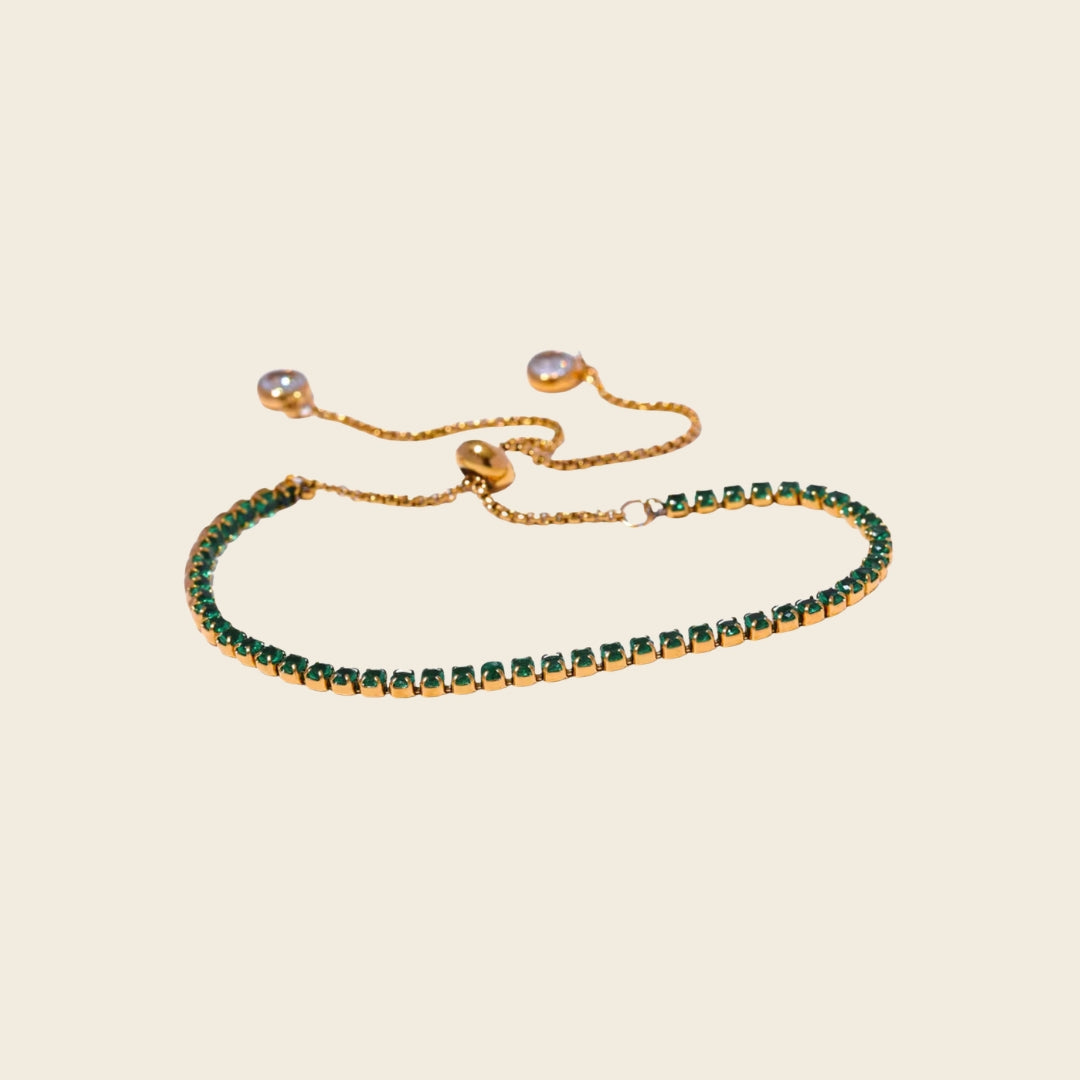 Pulsera Sencia Esmeralda