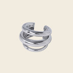 Ear cuff Trois Silver