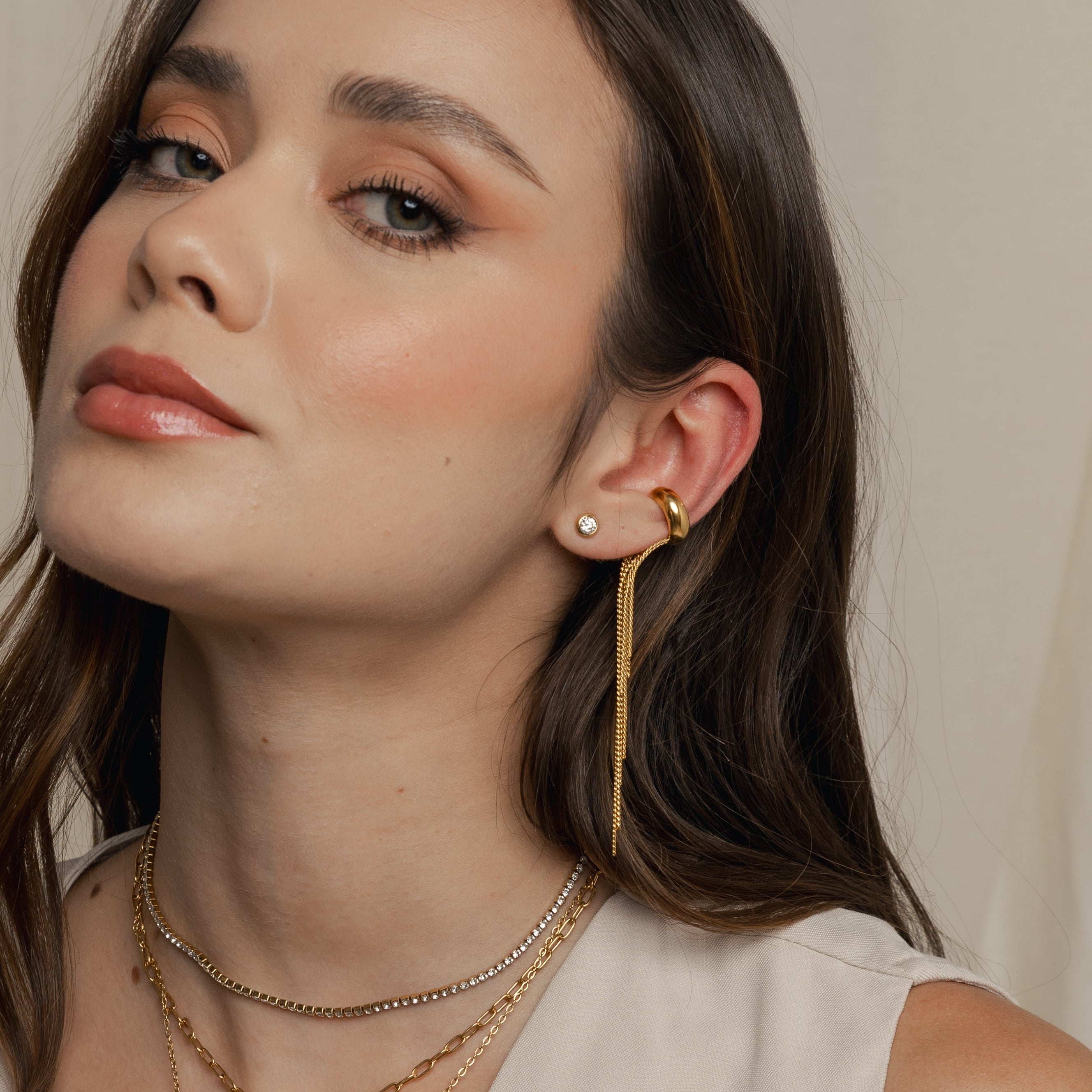 Ear cuff Destello Imagen secundaria del producto