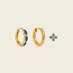 Set de 3 Aretes Azur