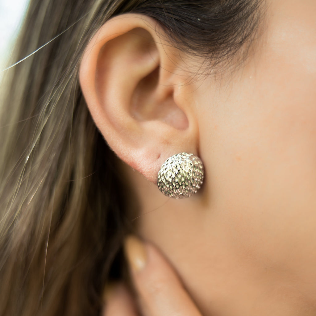 Aretes Nido Silver