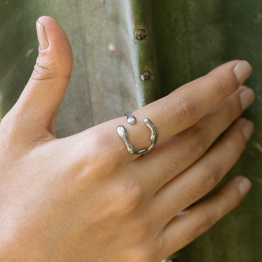 Anillo Khao Silver