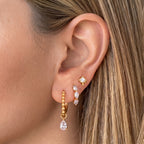Set de 3 Aretes Circón