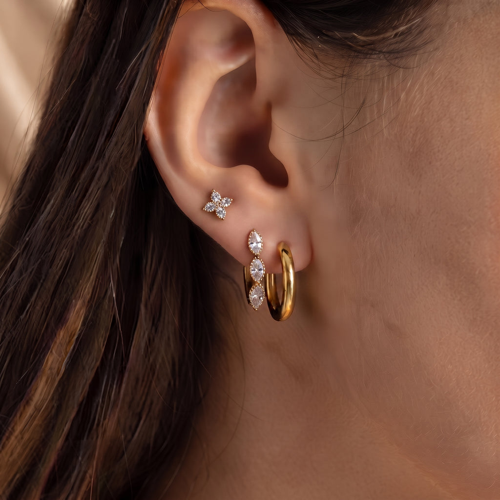 Set de 3 Aretes Aura