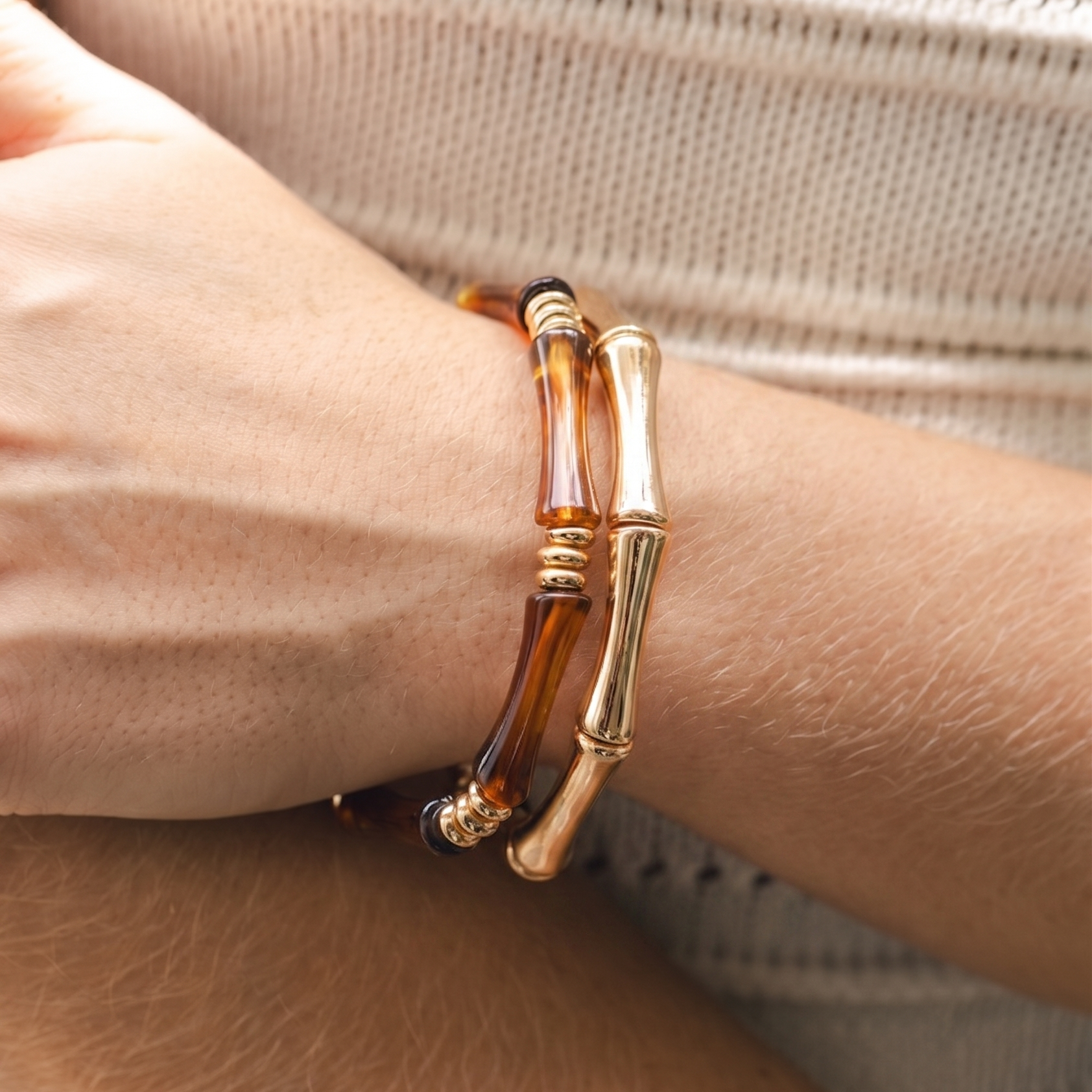 Set x2 Pulseras Caliza Imagen secundaria del producto