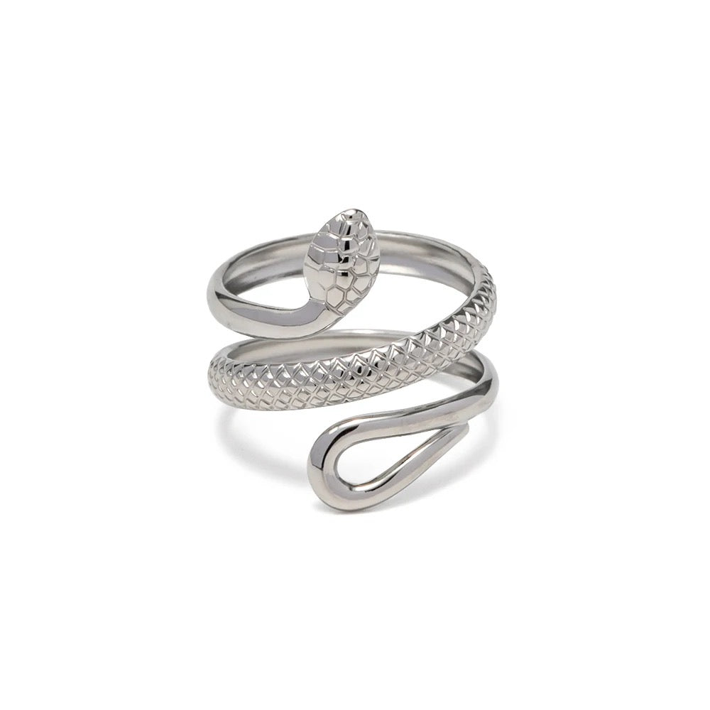 Anillo Snake Silver
