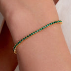 Pulsera Sencia Esmeralda