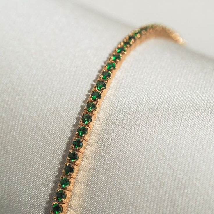 Pulsera Sencia Esmeralda