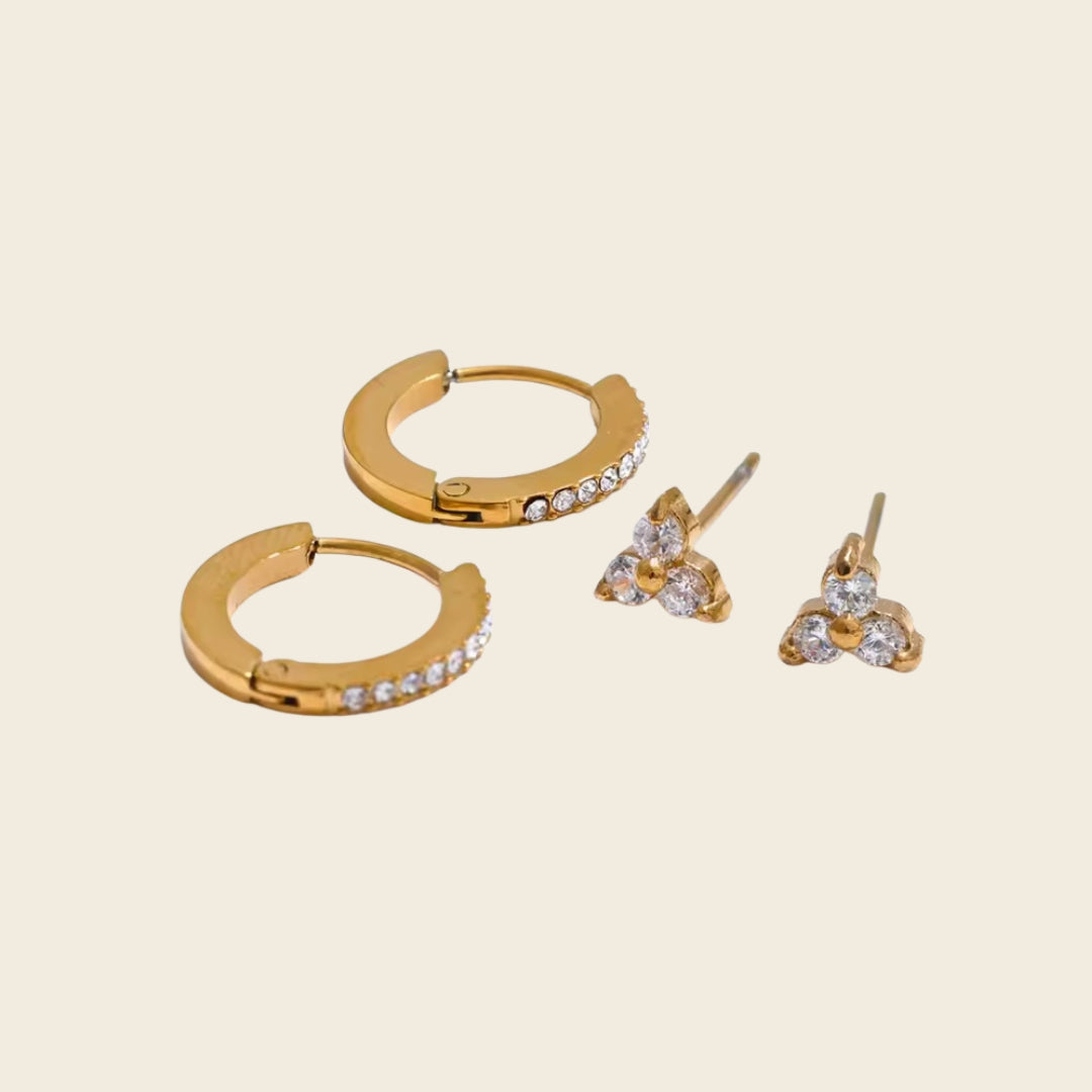 Set x2 Aretes Presencia Imagen secundaria del producto