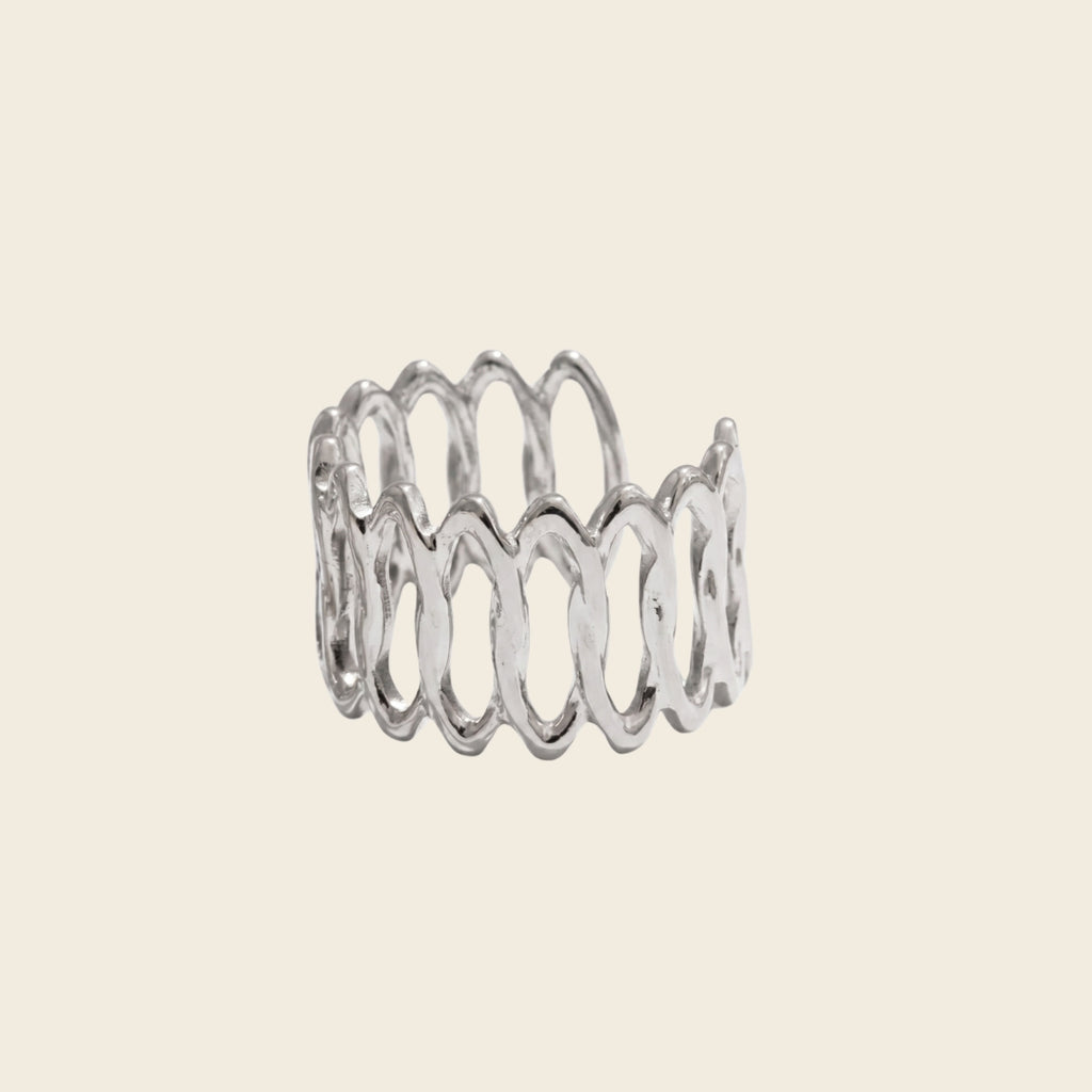 Anillo Nacar Silver